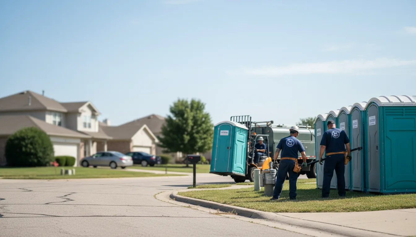 Porta Potty Rental in New Point, IN near me